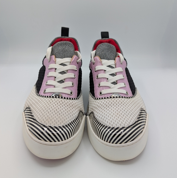 Christian Louboutin 2017 Aurelien Colorblock Sneakers - Picture 2 of 8